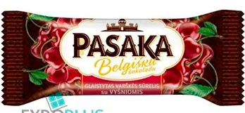 Pasaka met kers en Belgische chocolade