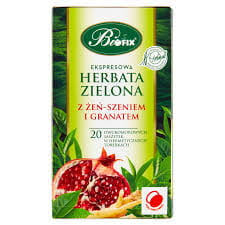 Bifix groene thee met ginseng en granaatappel 40g