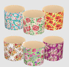 Vorm voor kulich “Bloemen” 50st. 11cm