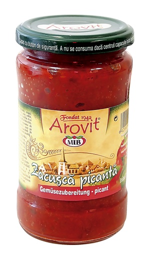 Groentebereiding "Zacusca picanta"