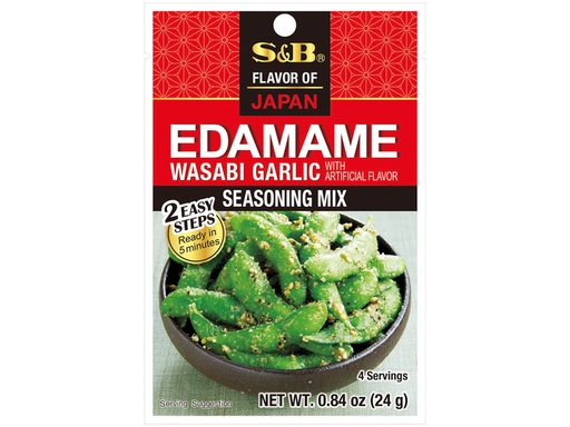 Edamame Wasabi Knoflook Kruidenmix