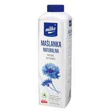 Mlekpol Milko natuurlijke karnemelk 1L