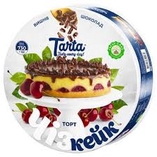 Tarta taart Cheesecake kersen-chocolade