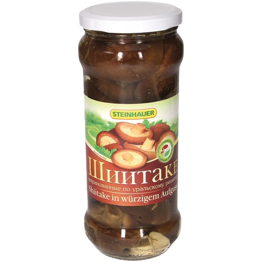 Paddenstoelen "Shiitake" in pittige marinade
