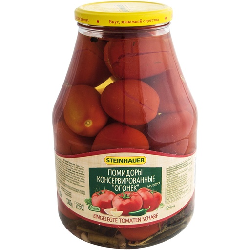 Pittige ingemaakte tomaten