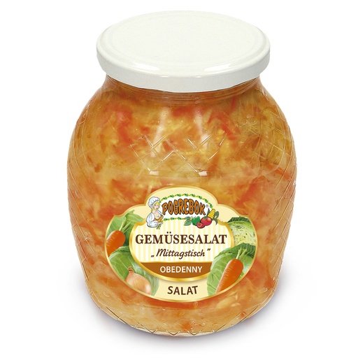 Pogrebok Groentesalade "Obedennyy"