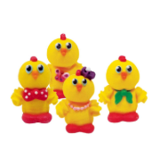 Bakdecoratie kuikens