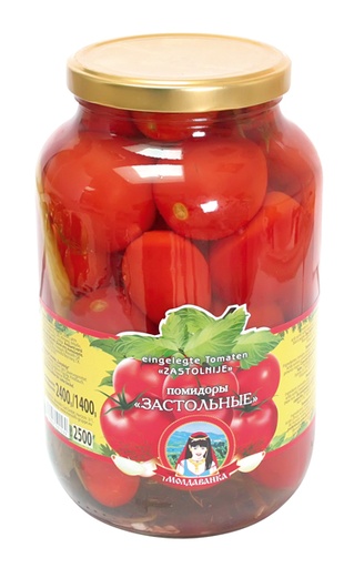 Ingelegde tomaten "Zastolnije Moldawanka"