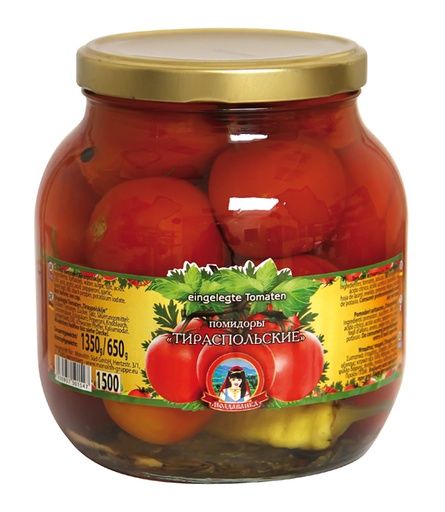 Ingelegde Tomaten "Tiraspolskije-Moldawanka"