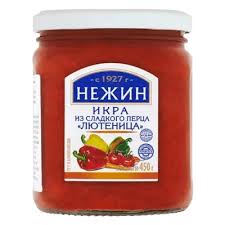 NIZHYN SWEET PEPPER PASTE LUTENICA 450G