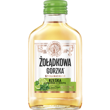 Zoladkowa Gorzka Limoen&Munt 28%alc. 90ml