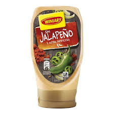 Winiary jalapeno hete pepersaus 300ml