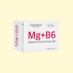 Golden Pharm Magnesium+B6 50tab.