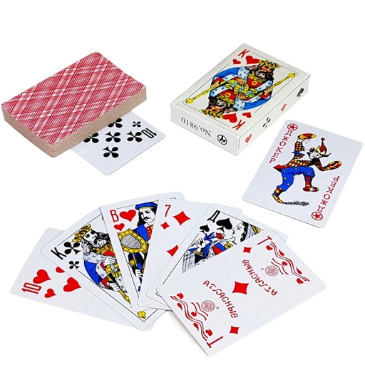 Speelkaarten dammen, 54 stuks