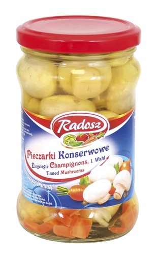 Ingelegde champignons, 1e keuze "Pieczarki konserwowe"