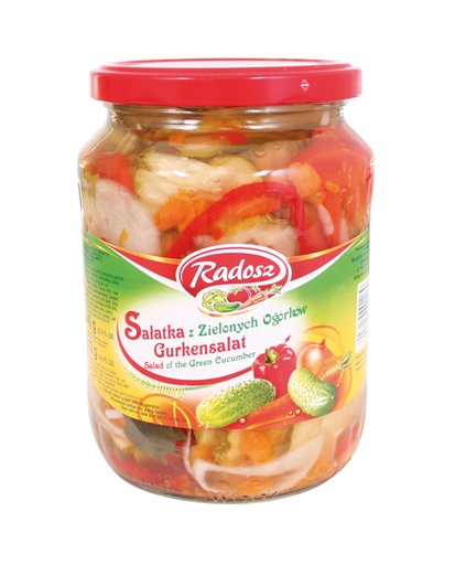 Салат из огурцов