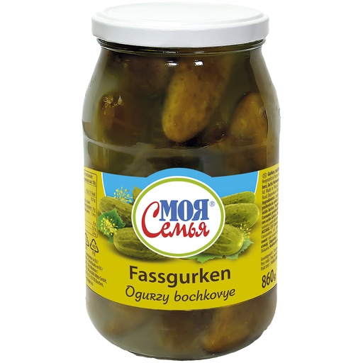 Gefermenteerde augurken met melkzuur