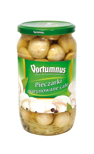 Шампиньоны маринованые целые