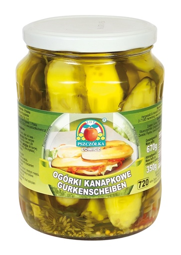 Резанные огурчики маринованные