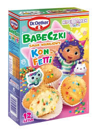 Dr.Oetker Gabi confetti voor cupcakes