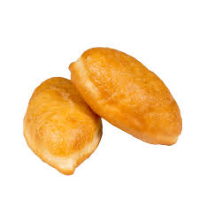 Gevuld broodje “pirozhok” met vlees