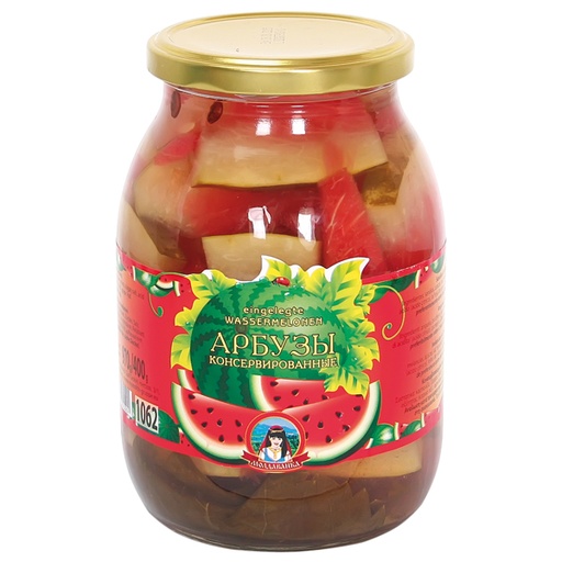 Gemarineerde watermeloenen "Moldavanka"