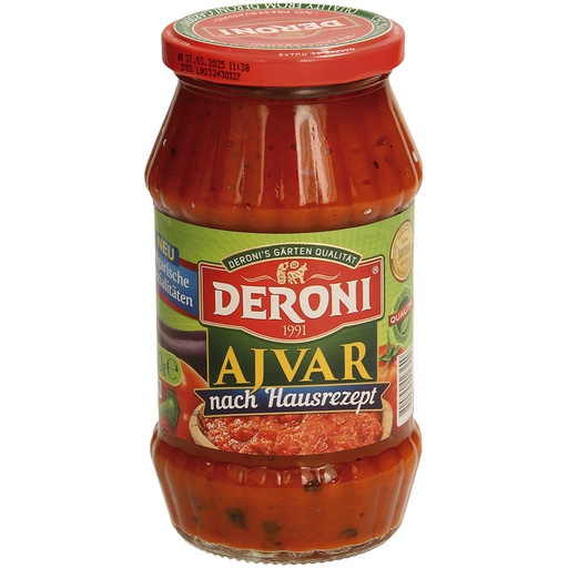 Paprika bereiding "Ajvar" volgens huisrecept