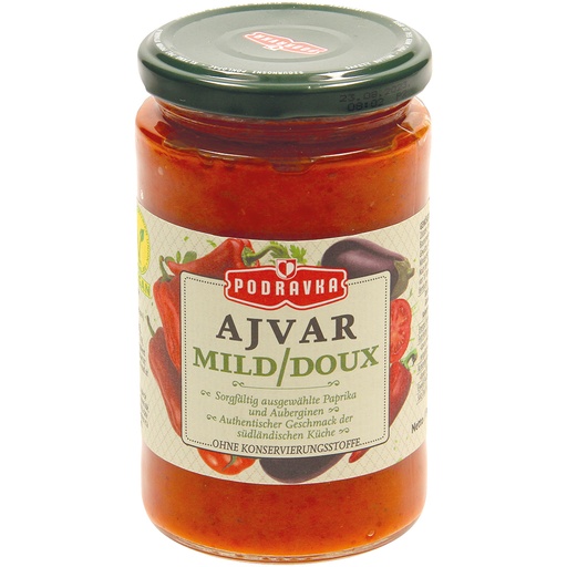 Овощное пюре из паприки и баклажан "Ajvar"