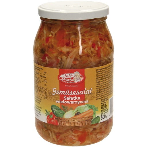 Groentesalade, zuurzoet.