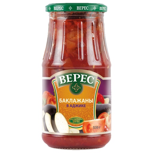 Aubergine in kruidensaus "Adjika"