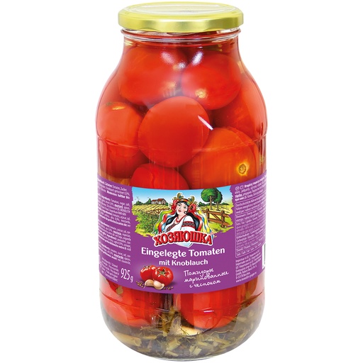 Томаты маринованные с чесноком