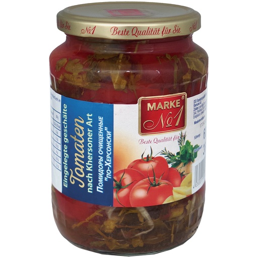 Ingelegde gepelde tomaten ''Po Chersonski"