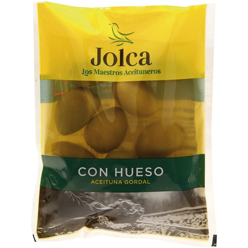 Grote groene olijven met pit in pekel