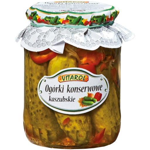 Огурцы Кашувские маринованные