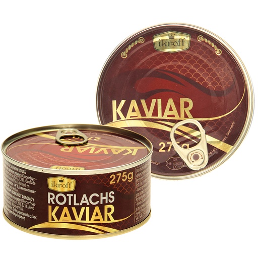 "IKROFF" Rode zalmeitjes