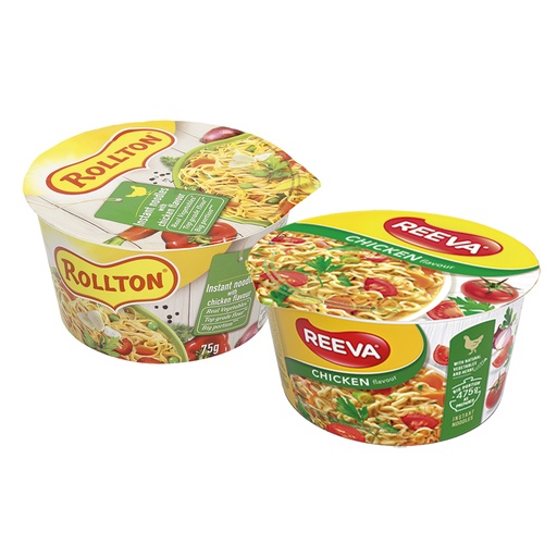 "Reeva" Лапша быстрого приготовления со вкусом курицы