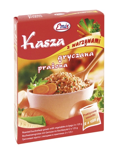 Гречневая каша с овощами быстрого приготовления