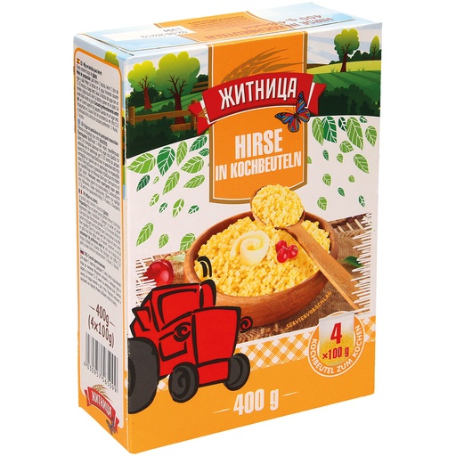 Zhitniza Gierst in kookzakjes 4x100g