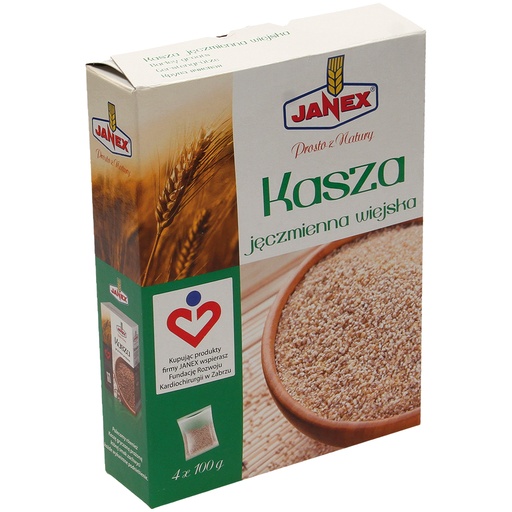 Gerstengraan in kookzak "Kasza jeczmienna" 4 x 100g