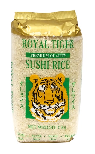Rijst voor sushi ROYAL TIGER zk 1kg