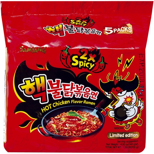 "SAMYANG" instantnoedels in Oosterse stijl - extra pittig