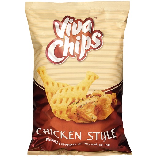 VIVA CHIPS - пшенично-картофельный снек со вкусом курицы