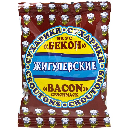 Снек из хлеба со вкусом бекона