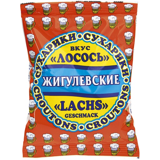 Снек из хлеба со вкусом лосося