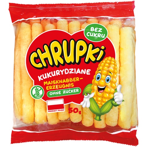 Maïschips zonder suiker