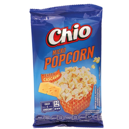 Magnetron popcorn met kaassmaak