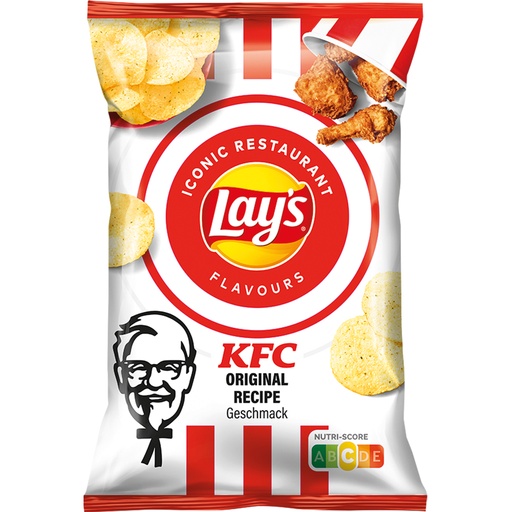 Картофельные чипсы Lays со вкусом жареной курицы