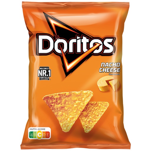 Maischips Doritos Nacho Cheese met kaassmaak