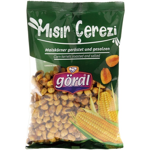 Зерна кукурузы жареные и соленые