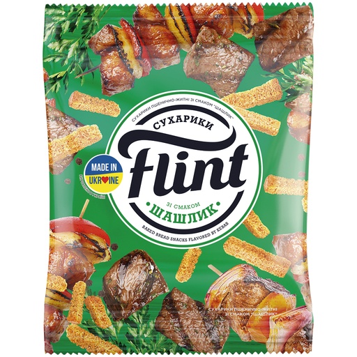 Flint - Snack van witbrood met shaslicksmaak